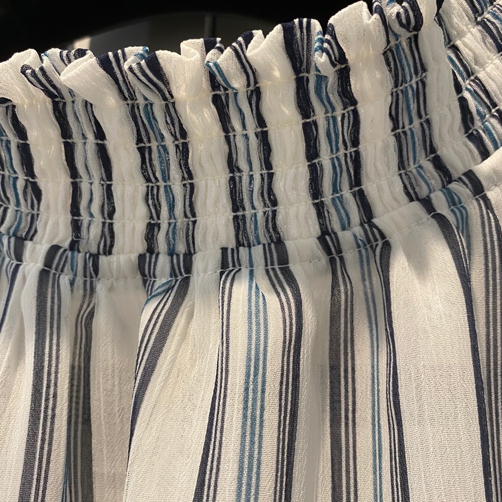 Ann Taylor Factory Striped Blouse - Picture 3 of 7